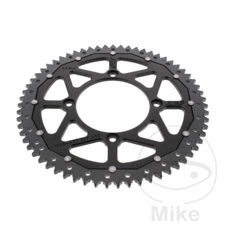 ZF SPROCKETS Corona plato transmision DUAL 63T P-428 Ø100 MM Ø120 758.15.59