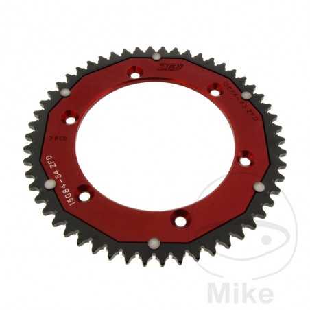 ZF SPROCKETS Transmission plate crown DUAL 54T P-428 Ø136 MM Ø156 758.15.66