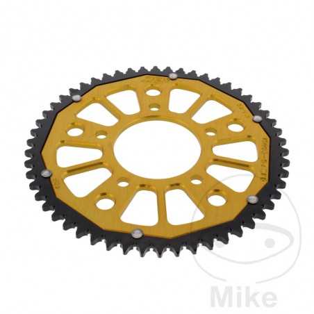 ZF SPROCKETS Corona plato transmision DUAL 54T P-428 Ø74 MM Ø100 758.15.68