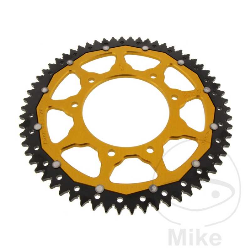 ZF SPROCKETS Transmission plate crown DUAL 62T P-428 Ø105 MM Ø125 758.15.69