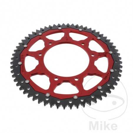 ZF SPROCKETS Corona plato transmision DUAL 62T P-428 Ø105 MM Ø125 758.15.70