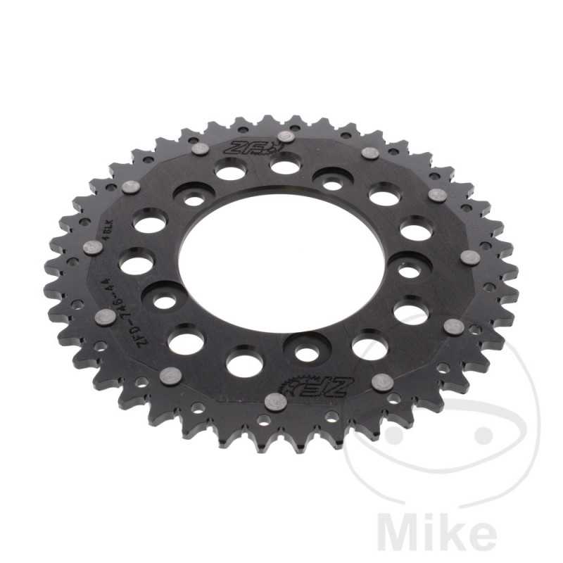 ZF SPROCKETS Corona plato transmision DUAL 44T P-520 Ø100 MM Ø124 758.15.97