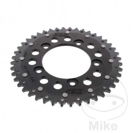 ZF SPROCKETS Corona plato transmision DUAL 44T P-520 Ø100 MM Ø124 758.15.97