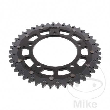 ZF SPROCKETS Corona plato transmision DUAL 44T P-525 Ø110 MM Ø130.8 758.16.74