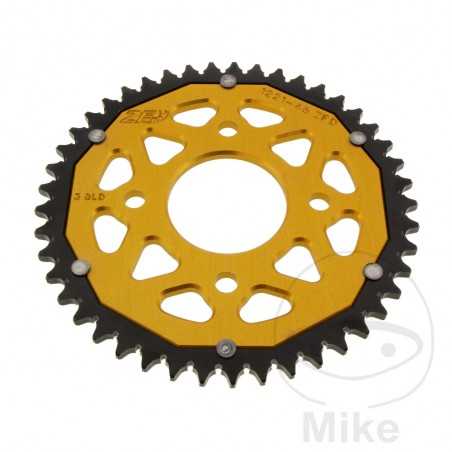 ZF SPROCKETS Corona plato transmision DUAL 45T P-428 Ø058 MM Ø090 758.17.07