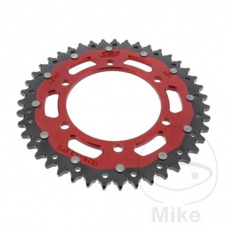 ZF SPROCKETS Corona plato transmision DUAL 43T P-525 Ø110 MM Ø130 758.17.08