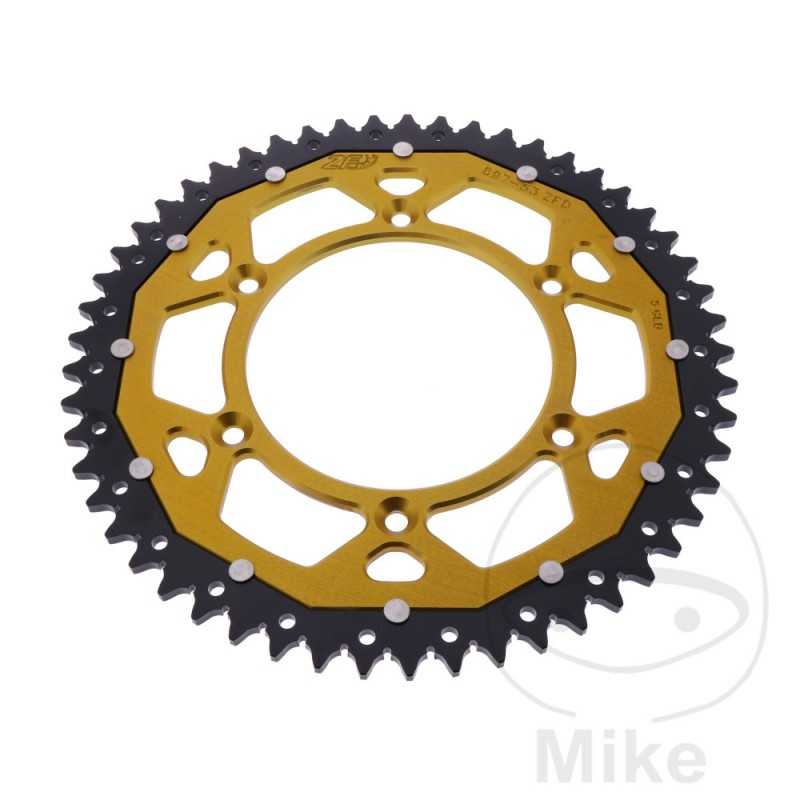 ZF SPROCKETS Transmission plate crown DUAL 53T P-520 Ø125 MM Ø150 758.17.11