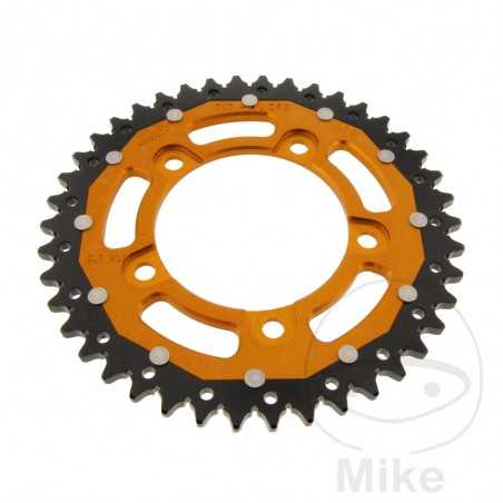 ZF SPROCKETS Corona plato transmision DUAL 42T P-525 Ø100 MM Ø120 758.17.15