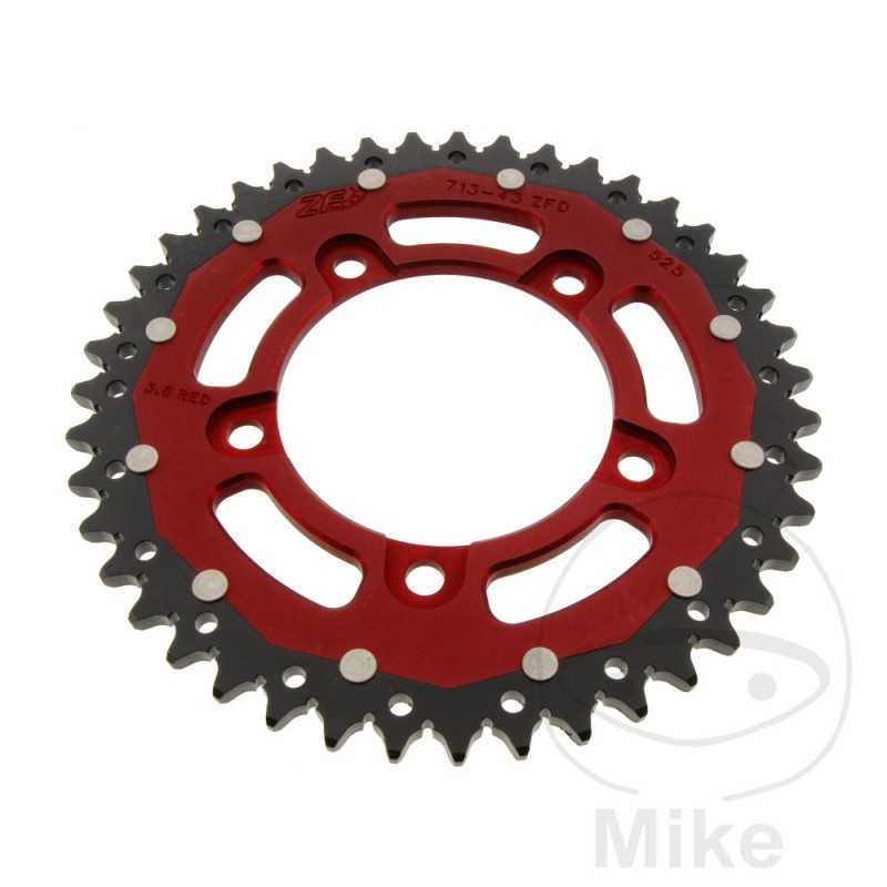 ZF SPROCKETS Transmission plate crown DUAL 43T P-525 Ø100 MM Ø120 758.17.18