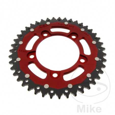 ZF SPROCKETS Corona plato transmision DUAL 43T P-525 Ø100 MM Ø120 758.17.18