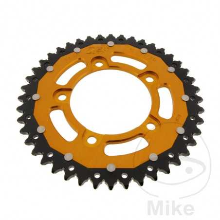 ZF SPROCKETS Corona plato transmision DUAL 44T P-525 Ø100 MM Ø120 758.17.19