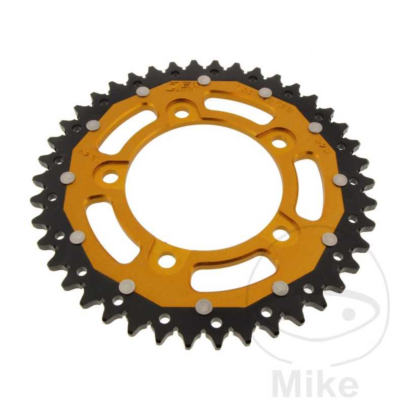 ZF SPROCKETS Corona plato transmision DUAL 42T P-525 Ø100 MM Ø120 758.17.22