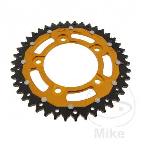 ZF SPROCKETS Corona plato transmision DUAL 42T P-525 Ø100 MM Ø120 758.17.22