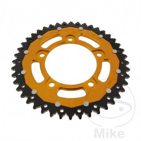ZF SPROCKETS Corona plato transmision DUAL 44T P-525 Ø100 MM Ø120 758.17.23