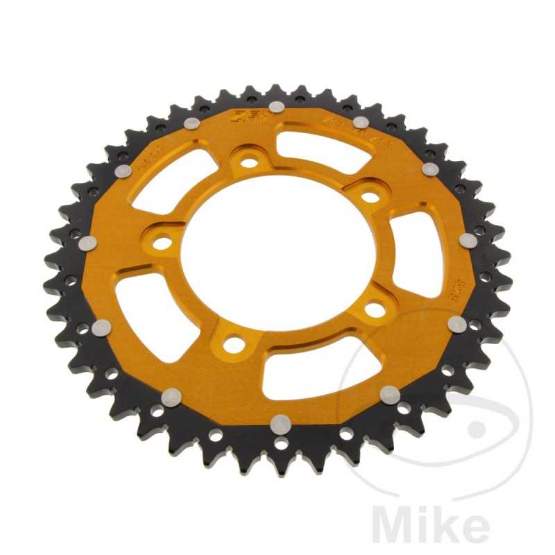 ZF SPROCKETS Corona plato transmision DUAL 46T P-525 Ø100 MM Ø120 758.17.24