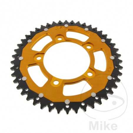 ZF SPROCKETS Corona plato transmision DUAL 46T P-525 Ø100 MM Ø120 758.17.24