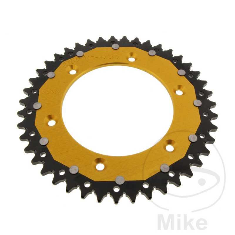 ZF SPROCKETS Corona plato transmision DUAL 43T P-520 Ø125 MM Ø150 758.17.28