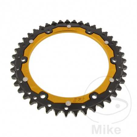 ZF SPROCKETS Transmission plate crown DUAL 44T P-530 Ø155 MM Ø176 758.17.34