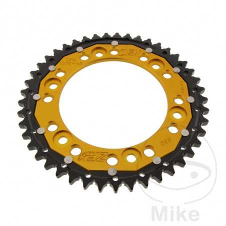 ZF SPROCKETS Corona plato transmision DUAL 45T P-530 Ø134 MM Ø160 758.17.36