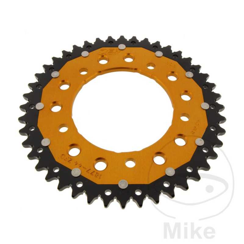 ZF SPROCKETS Transmission plate crown DUAL 44T P-525 Ø112 MM Ø138 758.17.41