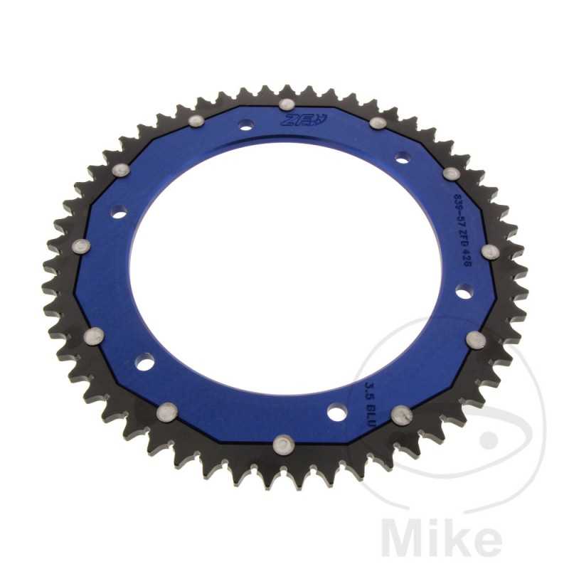 ZF SPROCKETS Corona plato transmision DUAL 57T P-428 Ø152 MM Ø175 758.17.51