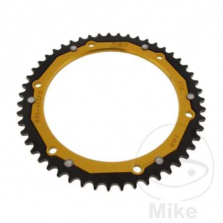 ZF SPROCKETS Corona plato transmision DUAL 51T P-428 Ø152 MM Ø175 758.17.52