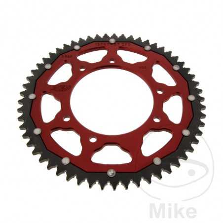 ZF SPROCKETS Transmission plate crown DUAL 57T P-428 Ø105 MM Ø125 758.17.59