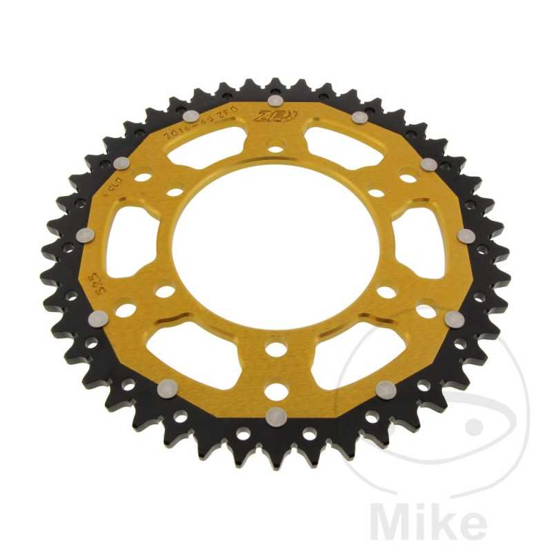 ZF SPROCKETS Corona plato transmision DUAL 46T P-525 Ø106 MM Ø125 758.17.60