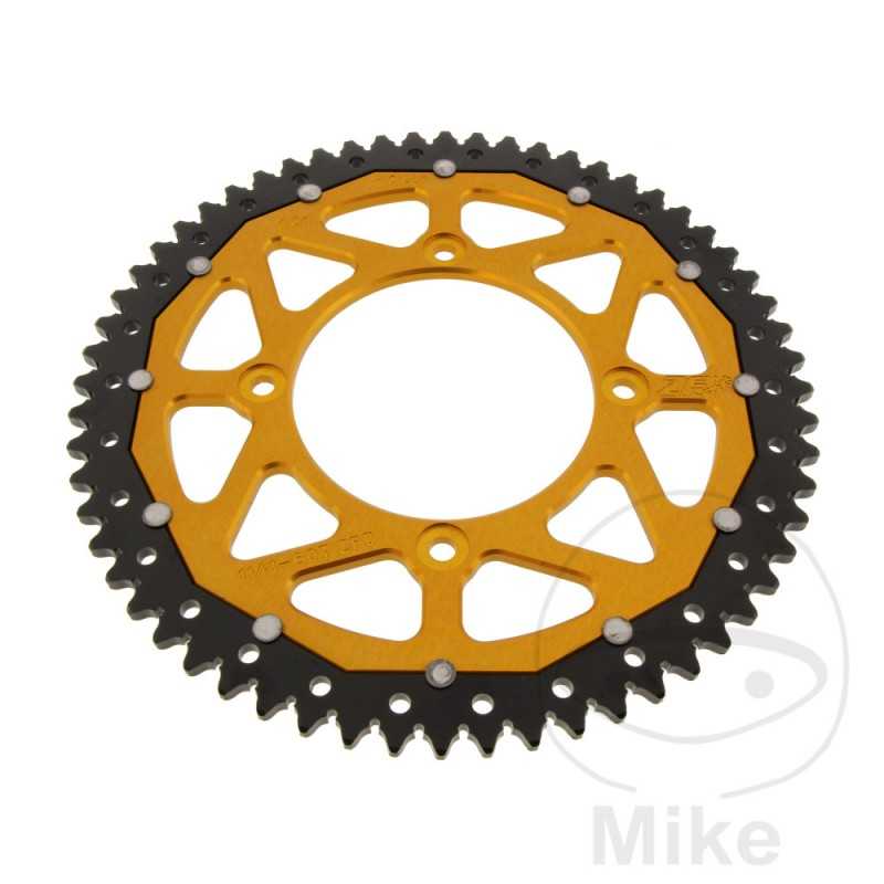ZF SPROCKETS Transmission plate crown DUAL 60T P-420 Ø100 MM Ø120 758.17.82