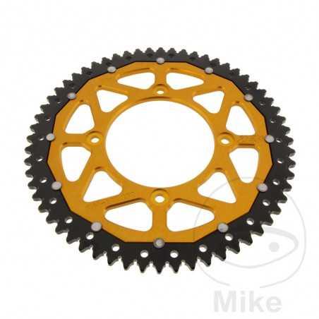 ZF SPROCKETS Corona plato transmision DUAL 60T P-420 Ø100 MM Ø120 758.17.82