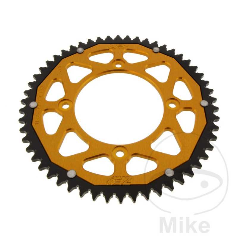 ZF SPROCKETS Transmission plate crown DUAL 54T P-428 Ø100 MM Ø120 758.17.87