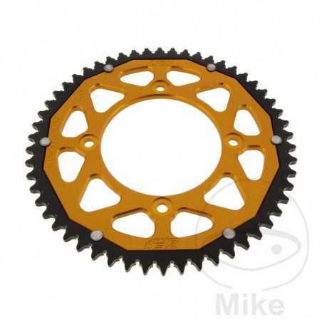 ZF SPROCKETS Corona plato transmision DUAL 54T P-428 Ø100 MM Ø120 758.17.87