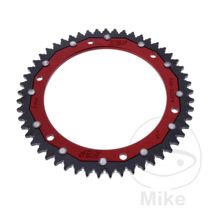 ZF SPROCKETS Corona plato transmision DUAL 53T P-428 Ø152 MM Ø175 758.17.93