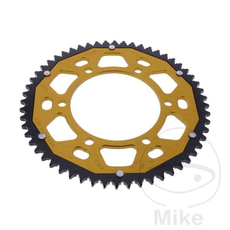 ZF SPROCKETS Transmission plate crown DUAL 56T P-428 Ø110 MM Ø130 758.18.02