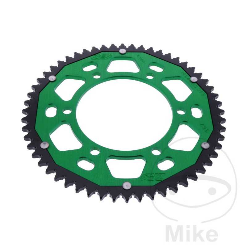ZF SPROCKETS Transmission plate crown DUAL 56T P-428 Ø110 MM Ø130 758.18.03