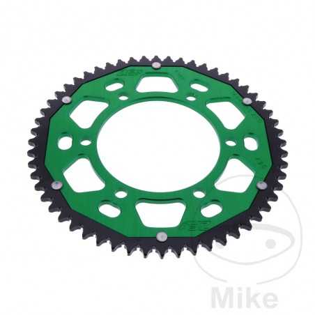 ZF SPROCKETS Corona plato transmision DUAL 56T P-428 Ø110 MM Ø130 758.18.03