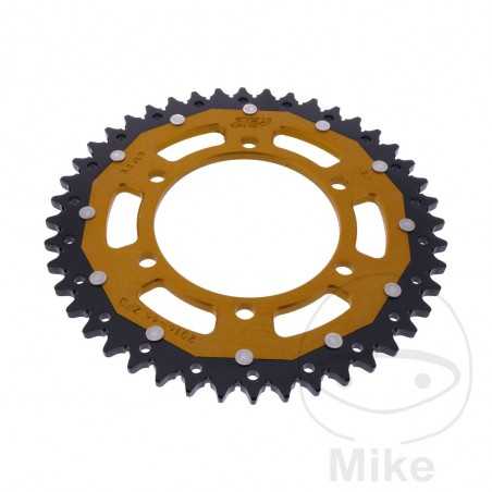 ZF SPROCKETS Corona plato transmision DUAL 44T P-525 Ø106 MM Ø125 758.18.16