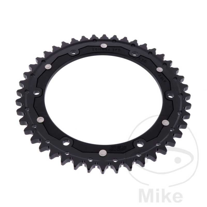 ZF SPROCKETS Corona plato transmision DUAL 44T P-530 Ø155 MM Ø176 758.18.25