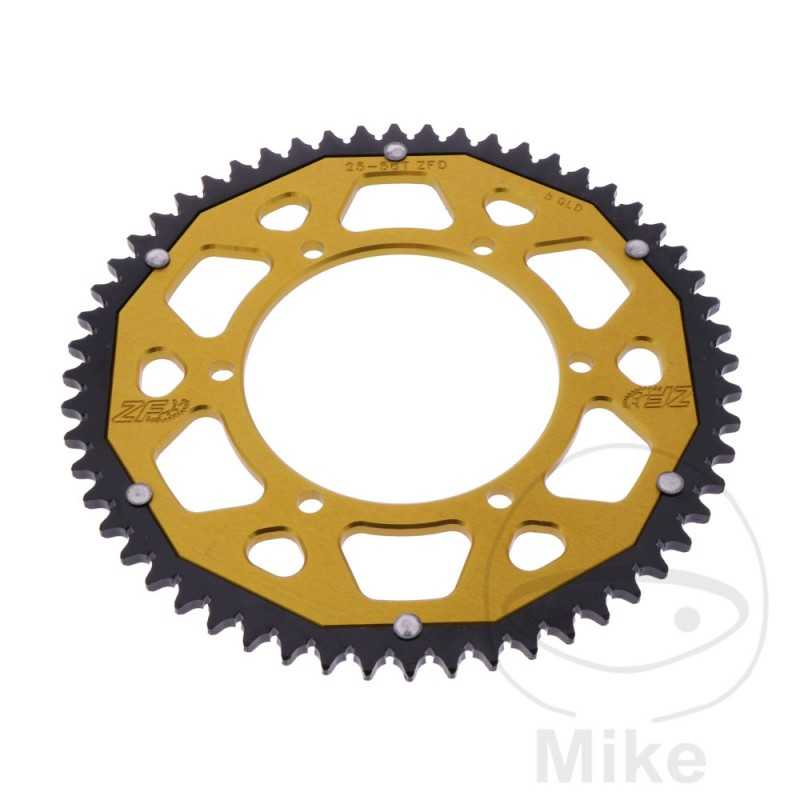 ZF SPROCKETS Transmission plate crown DUAL 56T P-428 Ø108 MM Ø123 758.18.32