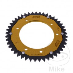 ZF SPROCKETS Transmission plate crown DUAL 45T P-420 Ø105 MM Ø125 758.18.33