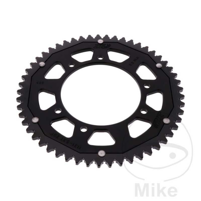 ZF SPROCKETS Corona plato transmision DUAL 53T P-420 Ø105 MM Ø125 758.18.36