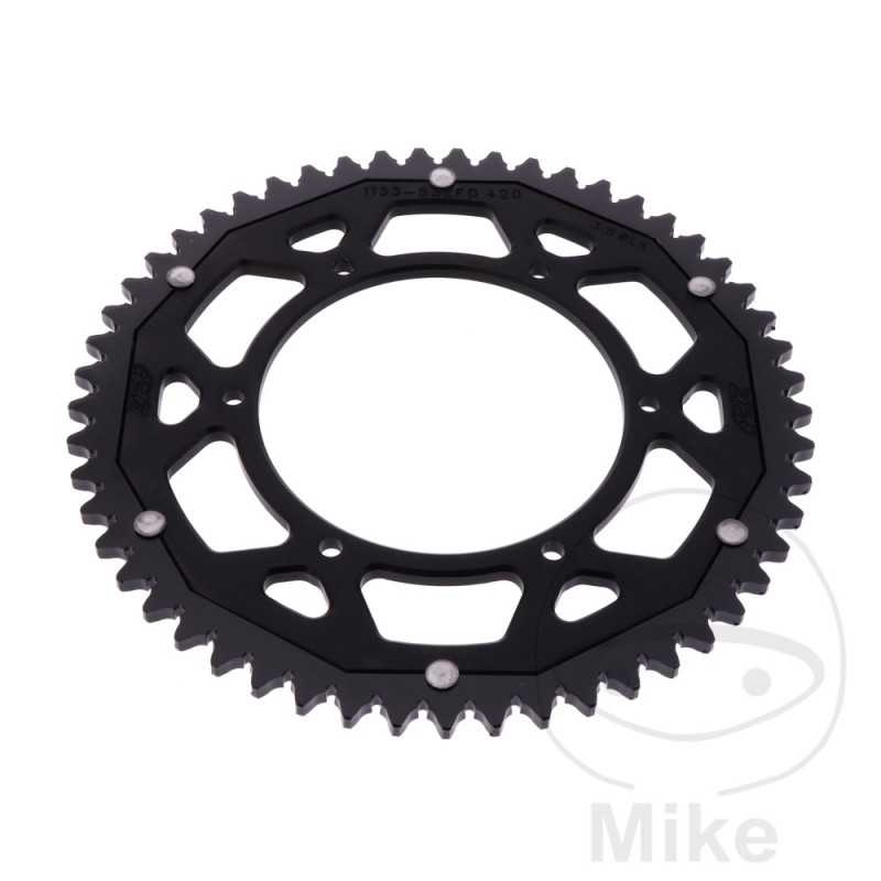 ZF SPROCKETS Corona plato transmision DUAL 53T P-420 Ø108 MM Ø123 758.18.56