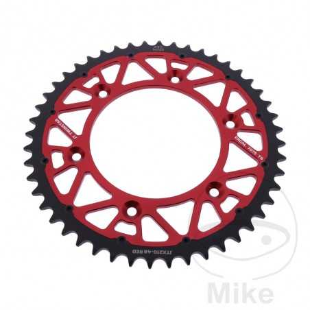 JT SPROCKETS Transmission plate crown DUAL 48T P-520 Ø125 MM Ø153 758.24.85