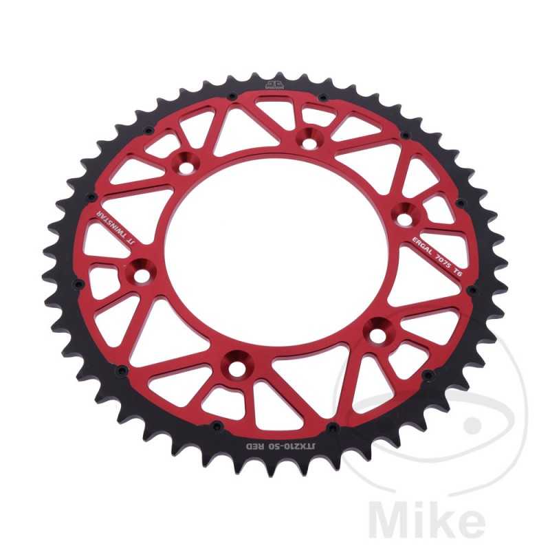 JT SPROCKETS Corona plato transmision DUAL 50T P-520 Ø125 MM Ø153 758.24.90