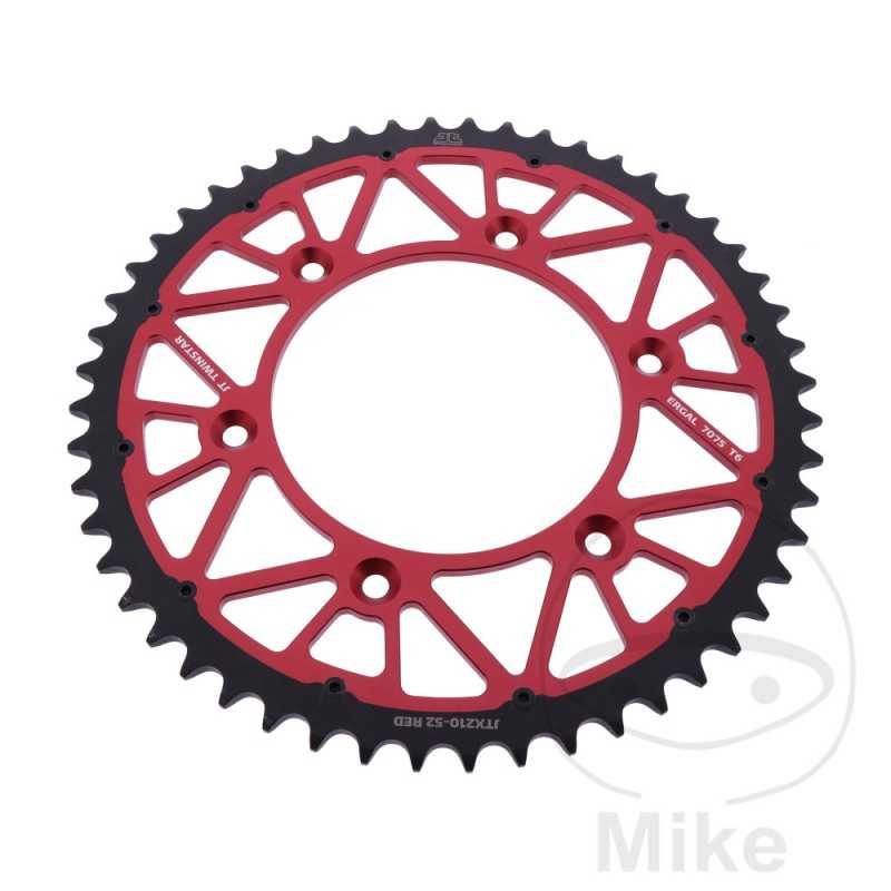 JT SPROCKETS Transmission plate crown DUAL 52T P-520 Ø125 MM Ø153 758.24.94