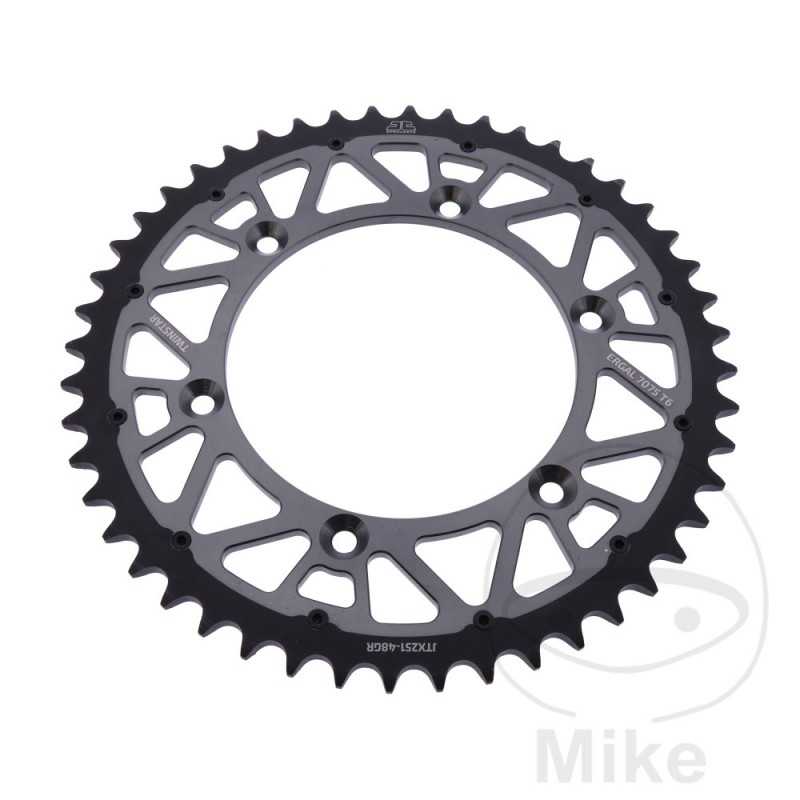 JT SPROCKETS Corona plato transmision DUAL 48T P-520 Ø130 MM Ø150 758.24.96