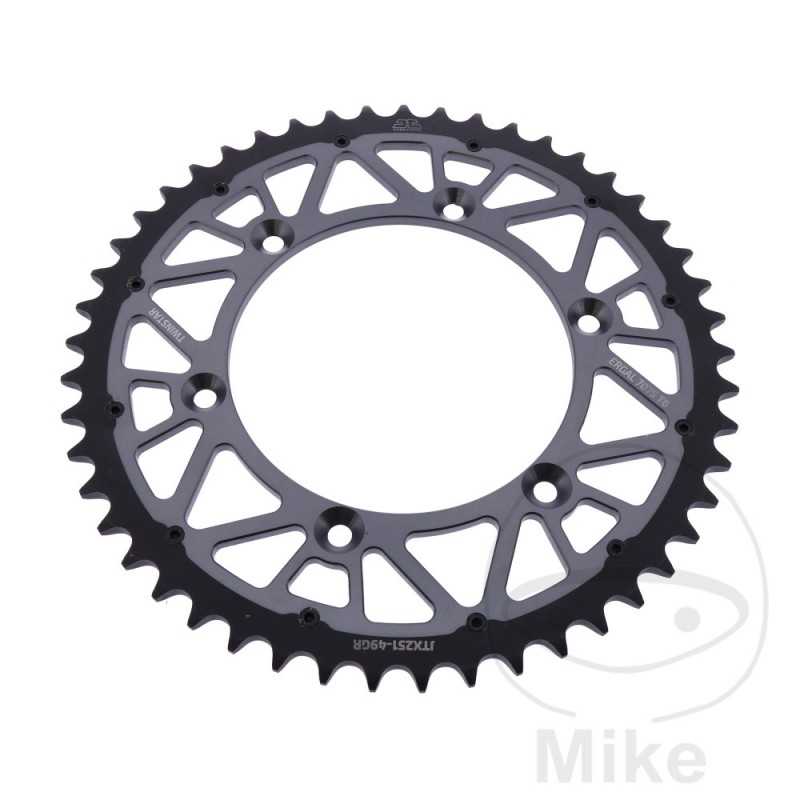 JT SPROCKETS Corona plato transmision DUAL 49T P-520 Ø130 MM Ø159 758.24.99