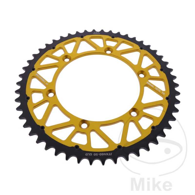 JT SPROCKETS Corona plato transmision DUAL 50T P-520 Ø134 MM Ø150 758.25.11