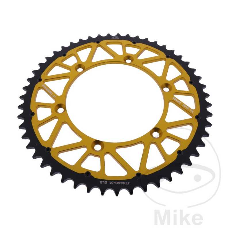 JT SPROCKETS Transmission plate crown DUAL 51T P-520 Ø134 MM Ø150 758.25.14