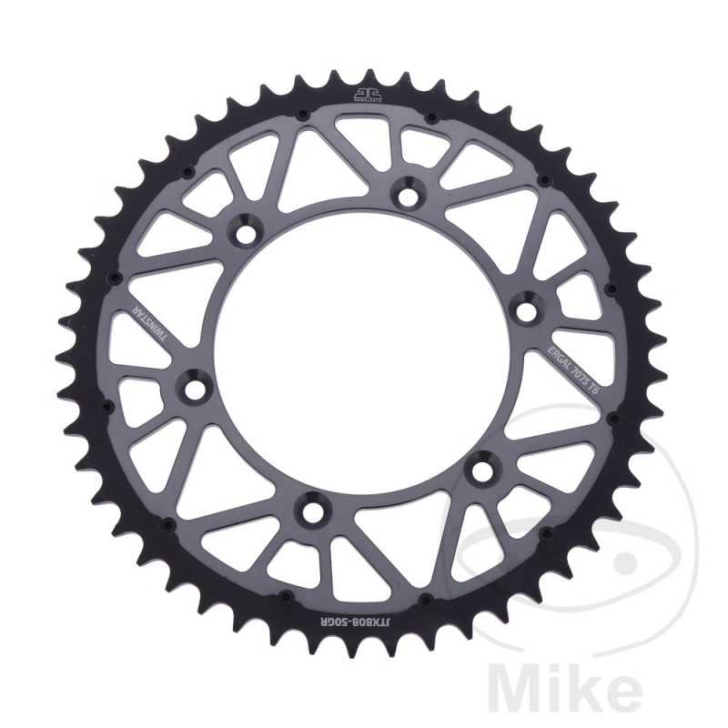 JT SPROCKETS Corona plato transmision DUAL 50T P-520 Ø126 MM Ø146 758.25.22